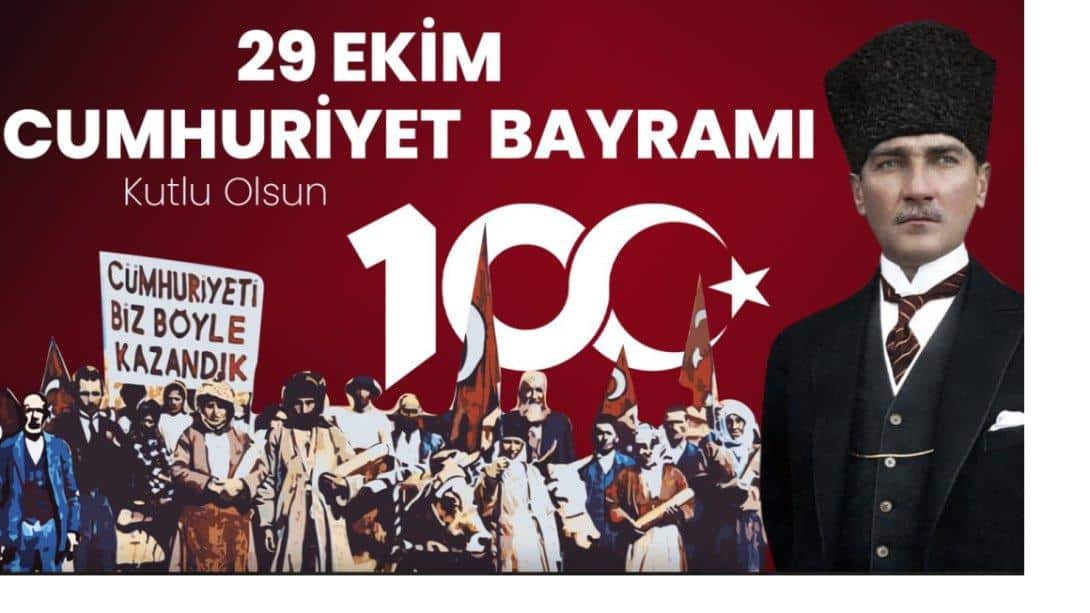 İlçemizde 29 Ekim Cumhuriyet Bayramı töreni gerçekleştirildi.